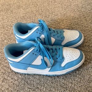 Nike Blue and White Women's Sneakers